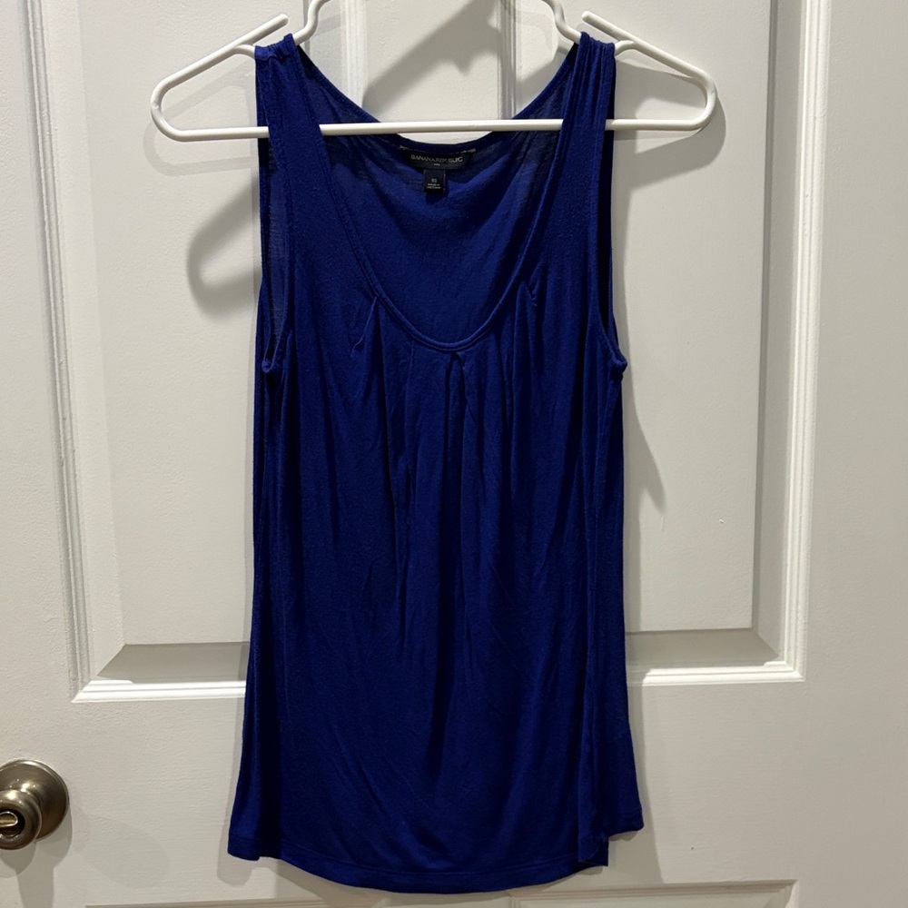 Banana Republic Royal Blue Tank Top